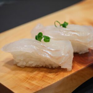 Righteye flounder sushi