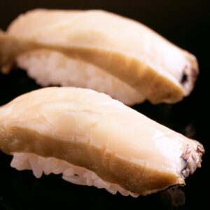 Abalone sushi